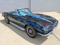 1967 L71 427 435 Black Corvette Convertible 5692