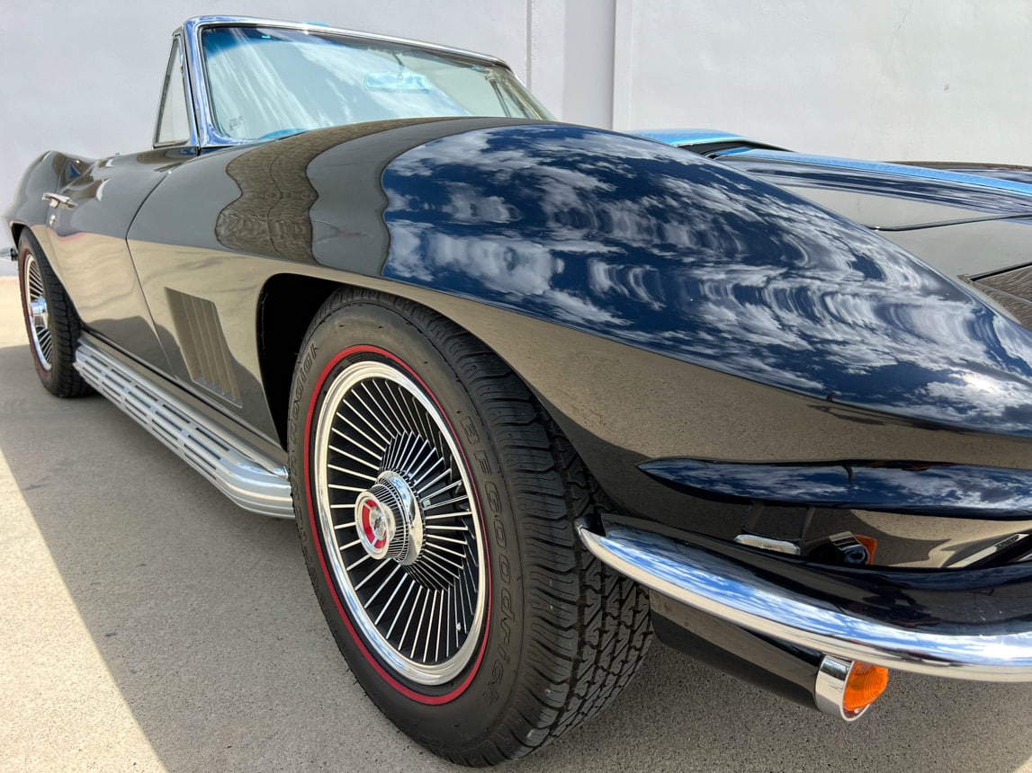 1967 L71 427 435 Black Corvette Convertible 5694