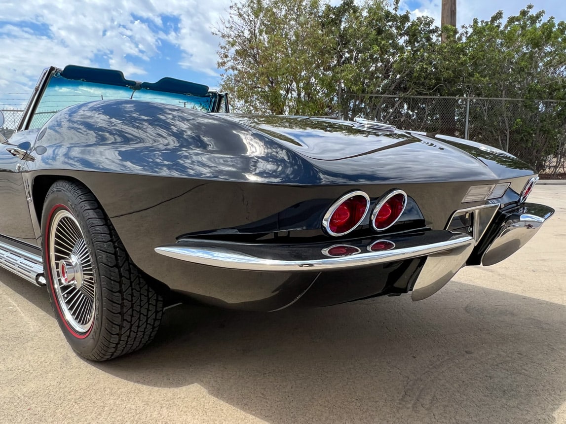 1967 L71 427 435 Black Corvette Convertible 5704