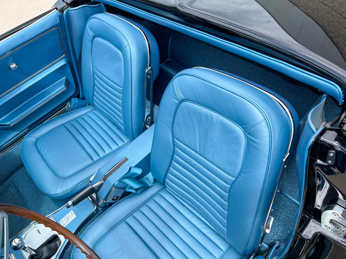 1967 L71 427 435 Black Corvette Convertible 5722