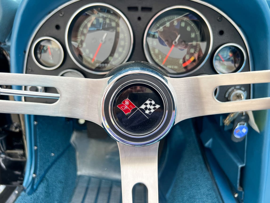 1967 L71 427 435 Black Corvette Convertible 5724