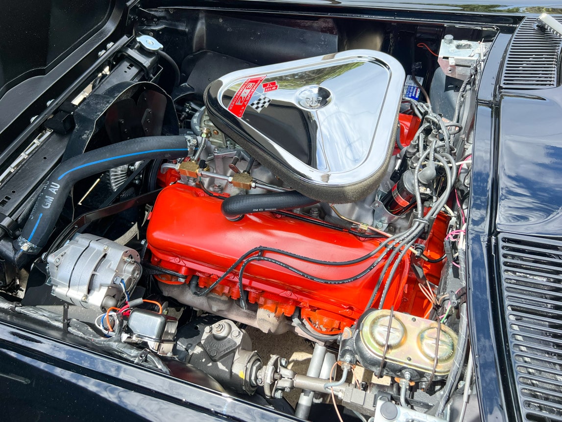 1967 L71 427 435 Black Corvette Convertible 5732