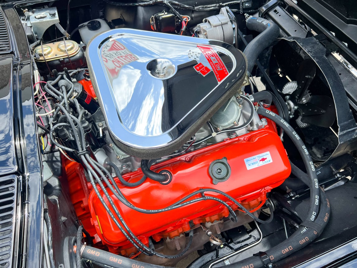 1967 L71 427 435 Black Corvette Convertible 5733