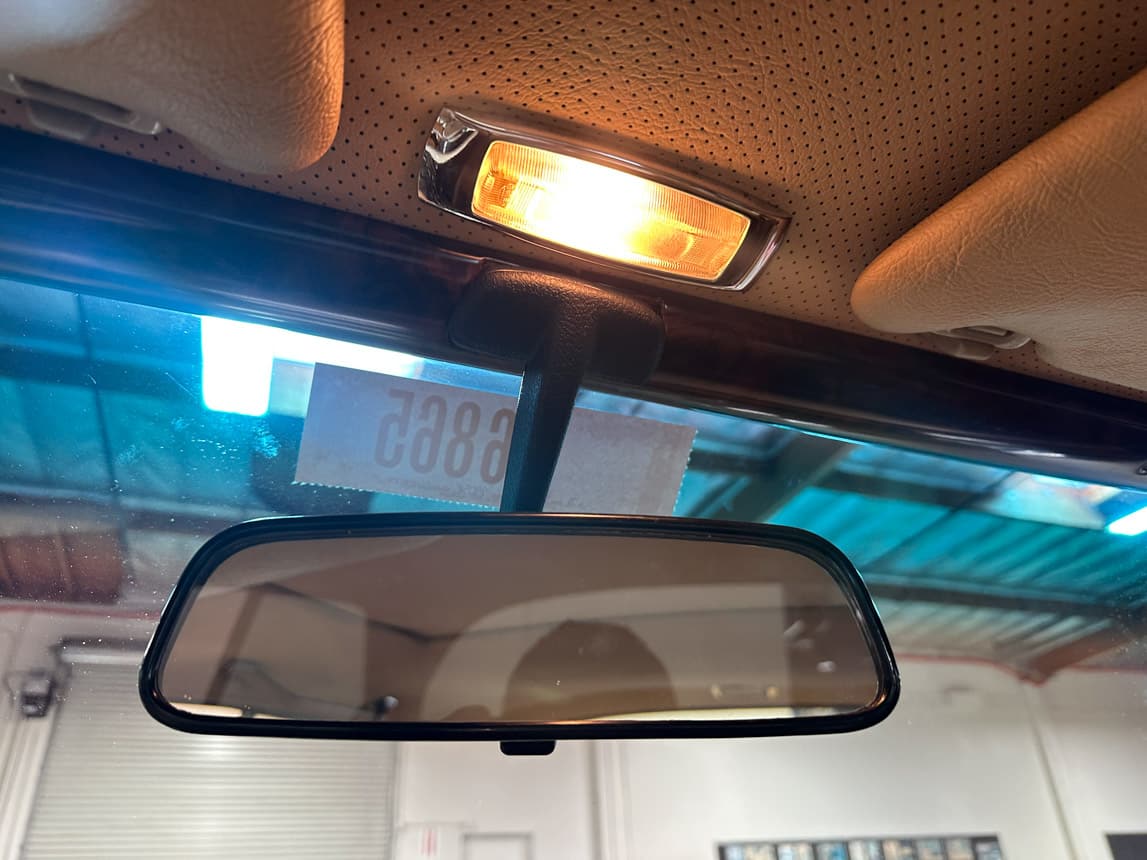 1971 Green Mercedas Benz 280SE 7555