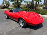 1973 Red Corvette Convertible 7444