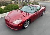 2006 Burgandy Corvette Coupe 7664