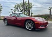2006 Burgandy Corvette Coupe 7674