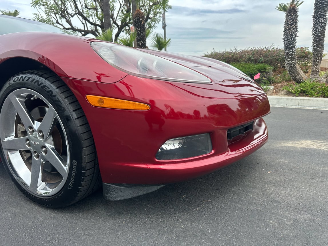 2006 Burgandy Corvette Coupe 7675