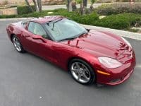 2006 Burgandy Corvette Coupe 7676