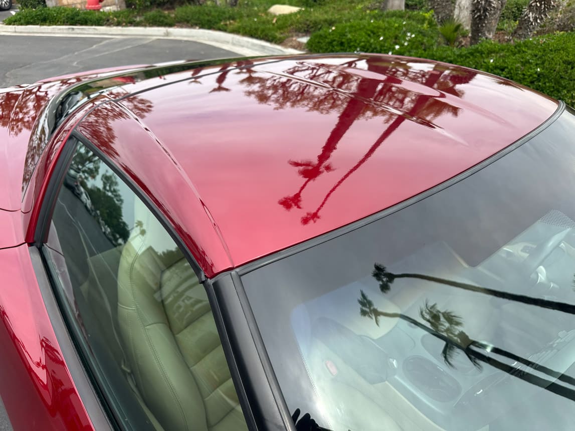 2006 Burgandy Corvette Coupe 7681