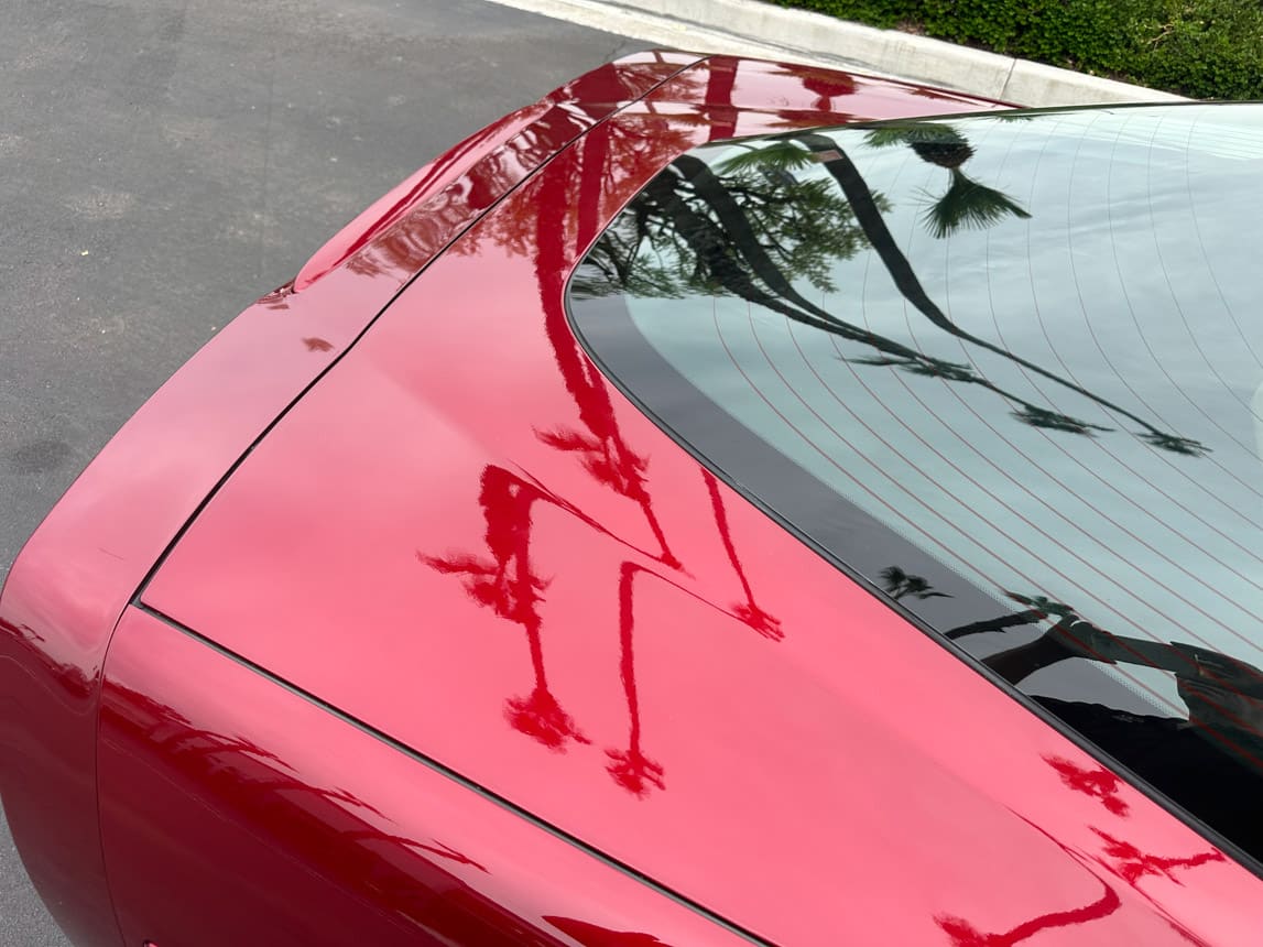 2006 Burgandy Corvette Coupe 7682