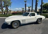 1965 White Corvette Big Tank 350 hp AC 8110