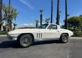 1965 White Corvette Big Tank 350 hp AC 8111