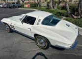 1965 White Corvette Big Tank 350 hp AC 8114