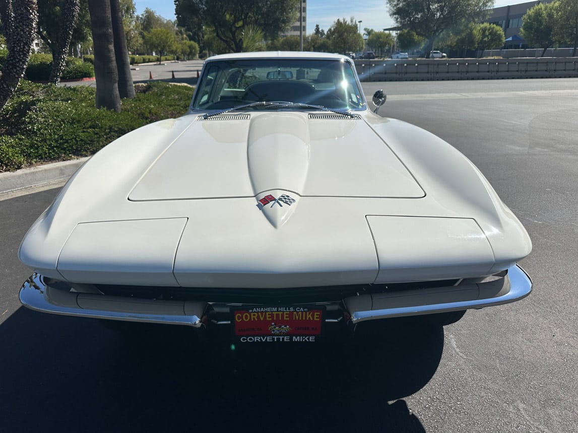 1965 White Corvette Big Tank 350 hp AC 8115
