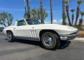 1965 White Corvette Big Tank 350 hp AC 8117