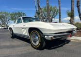 1965 White Corvette Big Tank 350 hp AC 8119