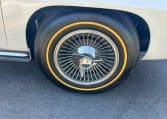 1965 White Corvette Big Tank 350 hp AC 8123