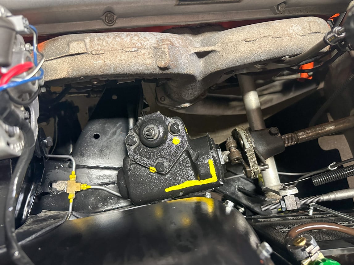 1965 White Corvette Big Tank 350 hp AC 8159