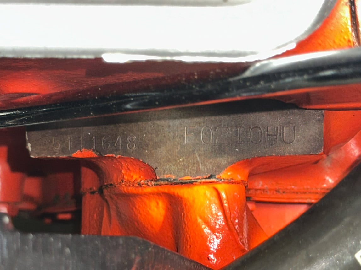 1965 White Corvette Big Tank 350 hp AC 8166