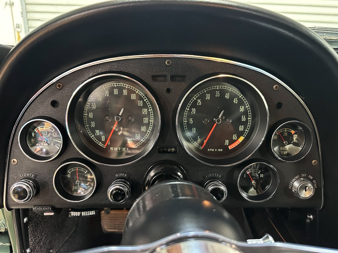 1967 Green L71 Corvette Coupe 7610