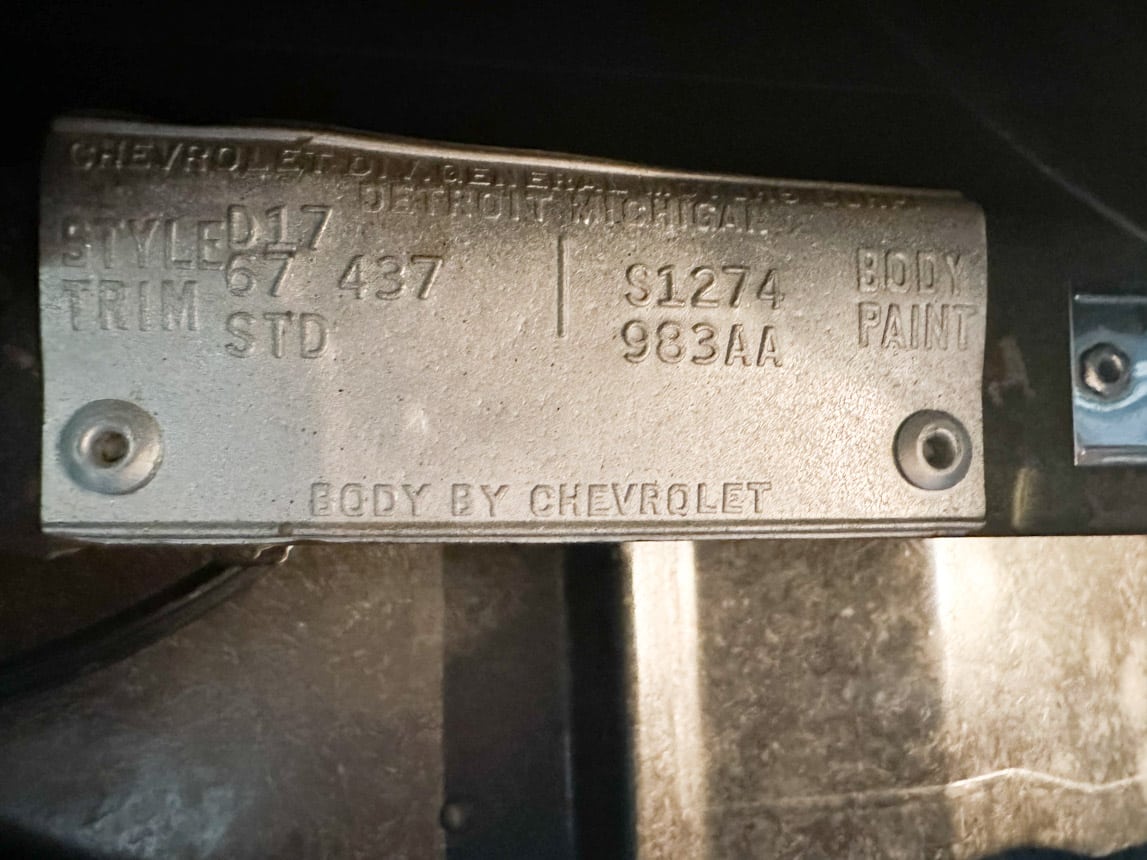 1967 Green L71 Corvette Coupe 7615