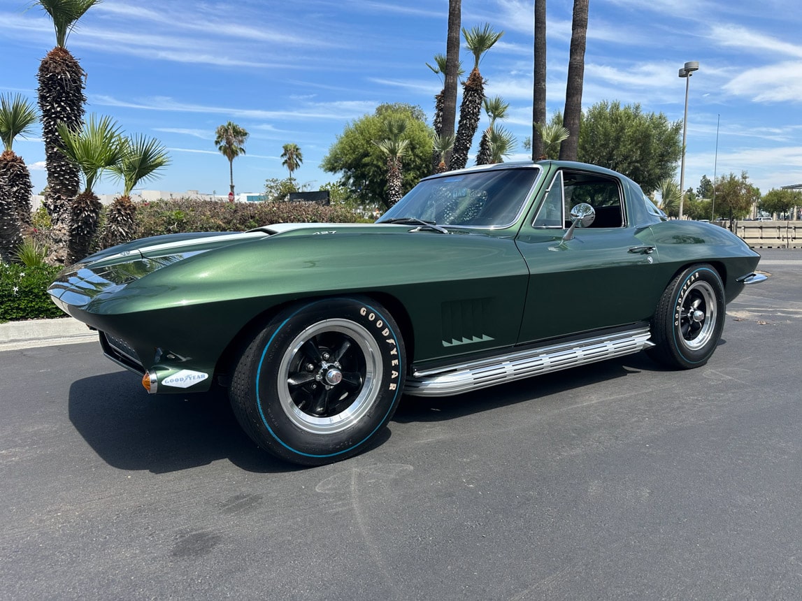 1967 Green L71 Corvette Coupe 7635