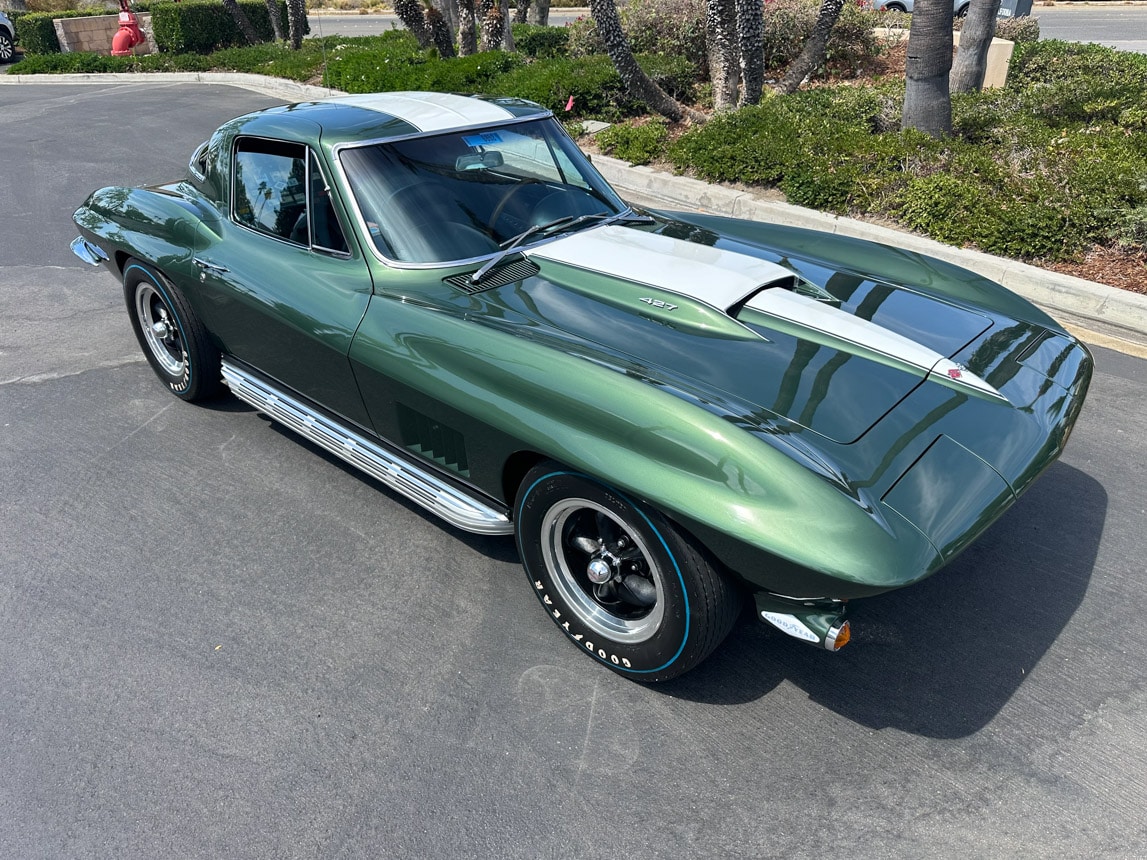 1967 Green L71 Corvette Coupe 7646