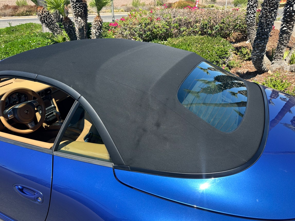 2006 Blue Porsche 911 Cabriolet 7909