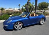 2006 Blue Porsche 911 Cabriolet 7911