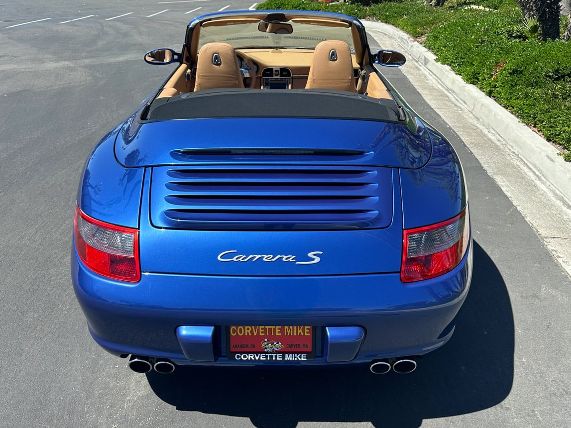 2006 Blue Porsche 911 Cabriolet 7914