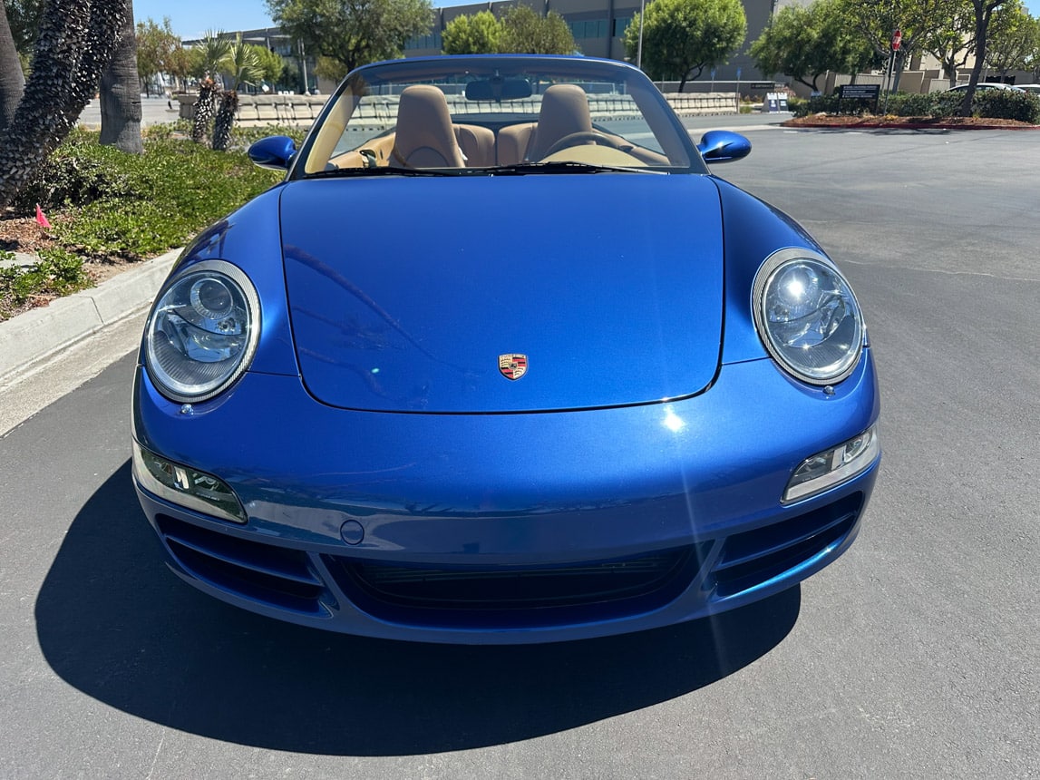 2006 Blue Porsche 911 Cabriolet 7916