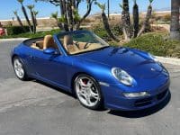 2006 Blue Porsche 911 Cabriolet 7918