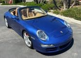 2006 Blue Porsche 911 Cabriolet 7921