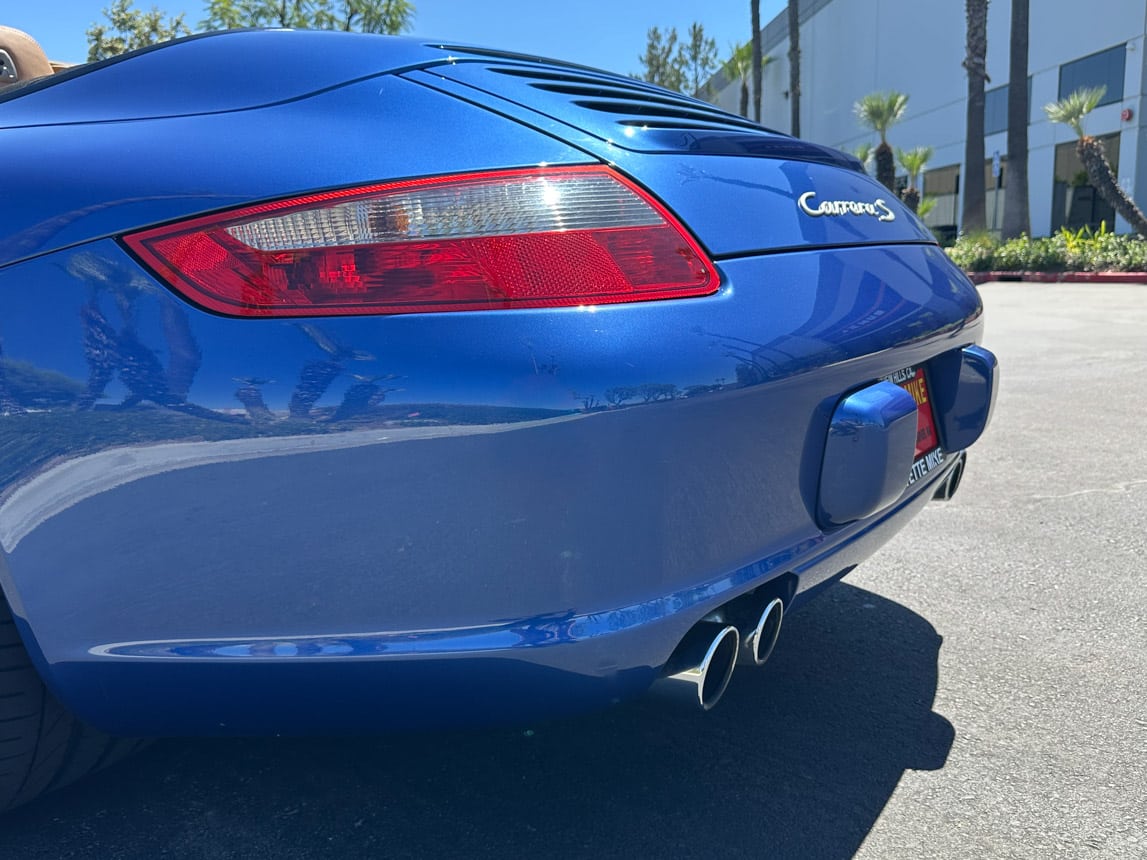 2006 Blue Porsche 911 Cabriolet 7926