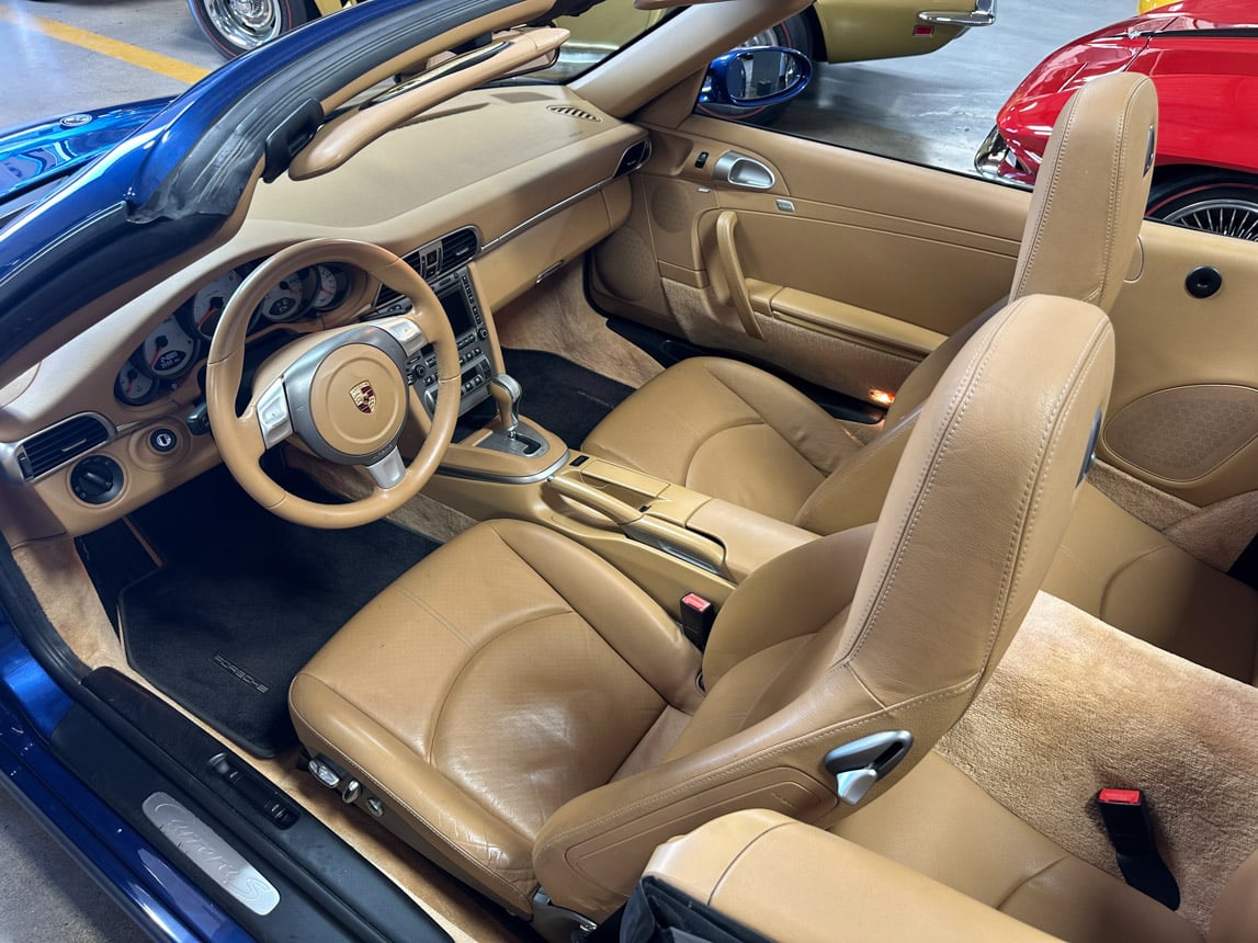 2006 Blue Porsche 911 Cabriolet 7938