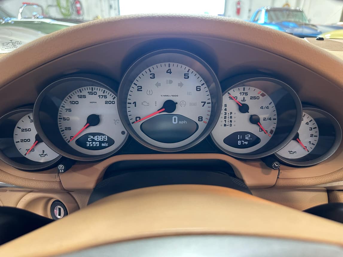 2006 Blue Porsche 911 Cabriolet 7945