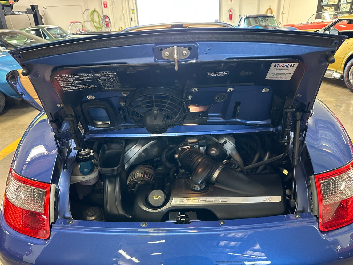 2006 Blue Porsche 911 Cabriolet 7957