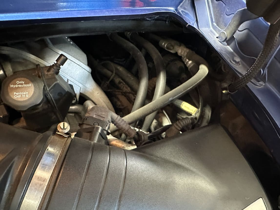 2006 Blue Porsche 911 Cabriolet 7961