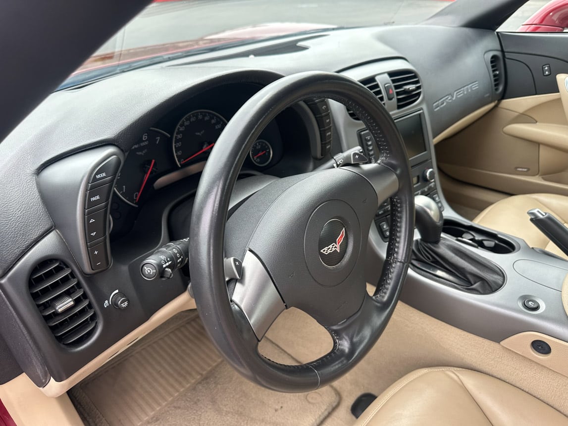 2006 Burgandy Corvette Coupe 7690