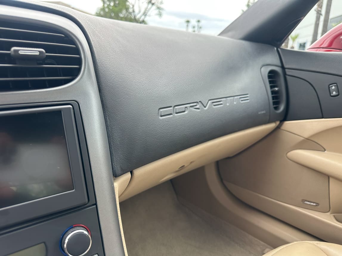 2006 Burgandy Corvette Coupe 7697