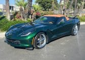 2014 Lime Rock Green Corvette Convertible 8023