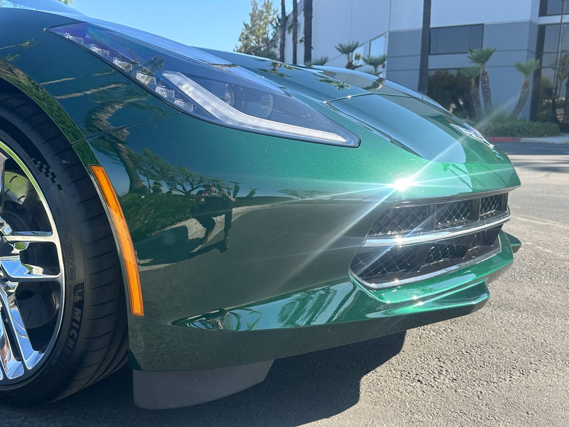 2014 Lime Rock Green Corvette Convertible 8032