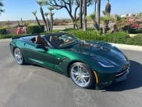2014 Lime Rock Green Corvette Convertible 8034