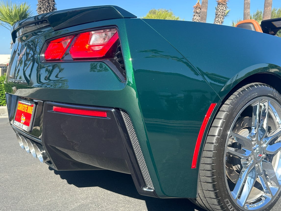 2014 Lime Rock Green Corvette Convertible 8038