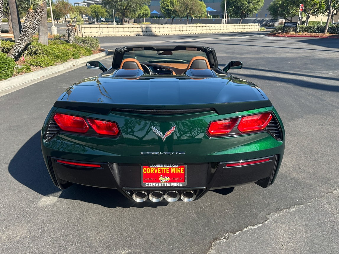 2014 Lime Rock Green Corvette Convertible 8040