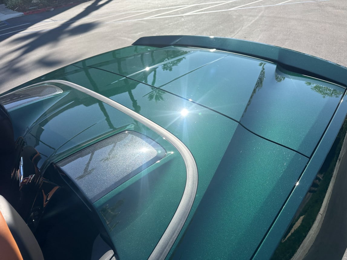 2014 Lime Rock Green Corvette Convertible 8047