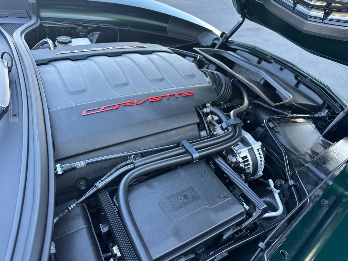 2014 Lime Rock Green Corvette Convertible 8077