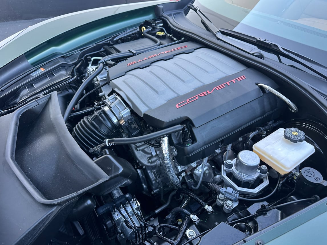 2014 Lime Rock Green Corvette Convertible 8078