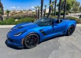2016 Blue Corvette Z06 Convertible 7819